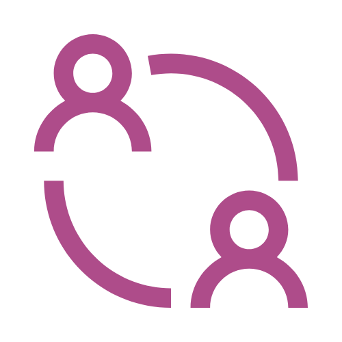 Pictogramme : Connecter les collaborateurs